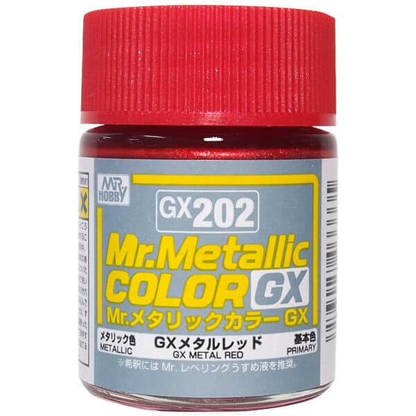 GX202 Mr.Metallic Color GX Metal Red