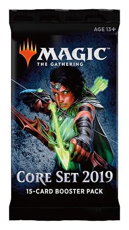 Magic The Gathering Core Set, 2019 Booster Pack Magic The Gathering Core Set, 2019 Booster Pack