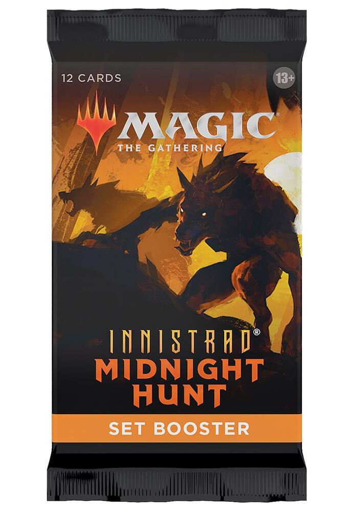 Magic the Gathering - Innistrad Midnight Hunt - Set Booster Pack Magic the Gathering - Innistrad Midnight Hunt - Set Booster Pack