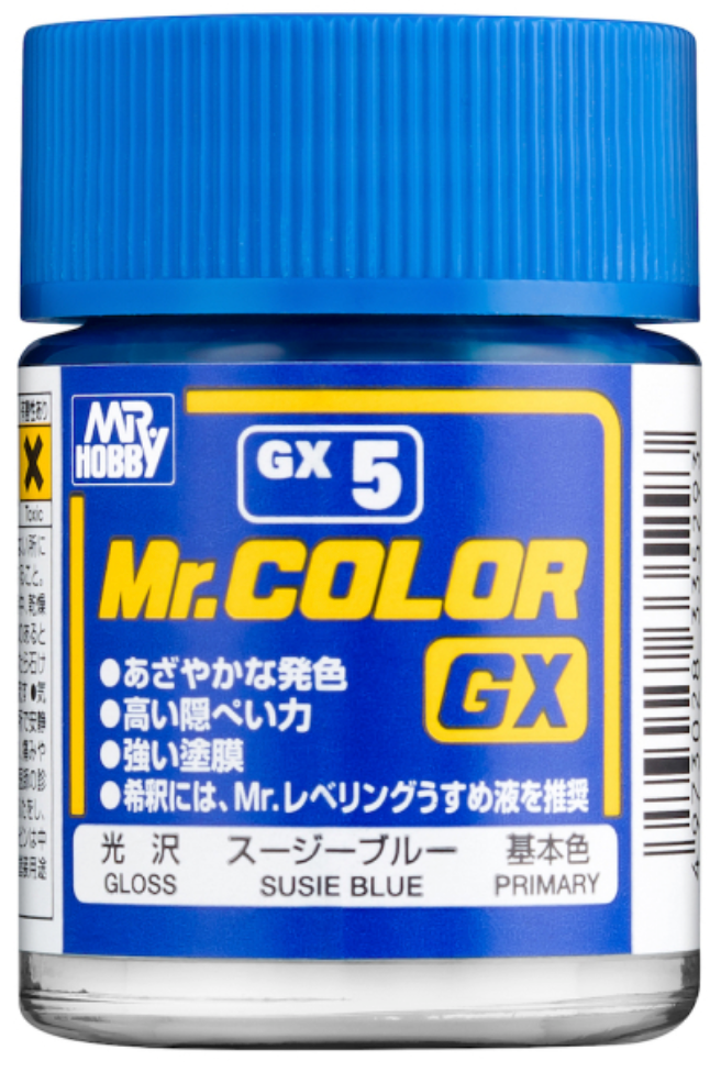 GX5 Mr. Color GX Susie Blue (Gloss/Primary)