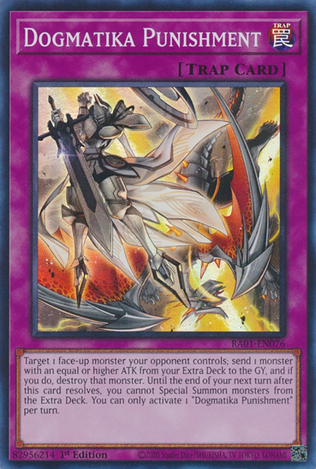 dogmatika deck yugioh Punishment [RA01 Deck 2:Vivi Ornitier Mutant Turtonator #161 · Celestial
