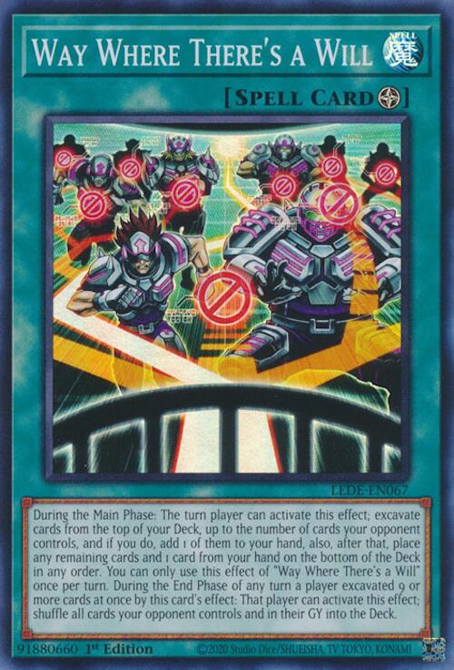 yugioh cards that search spell cards Way Where There's a Will [LEDE MTG Magic the Gathering Type:Sealed Case (12x Boxes) STAR