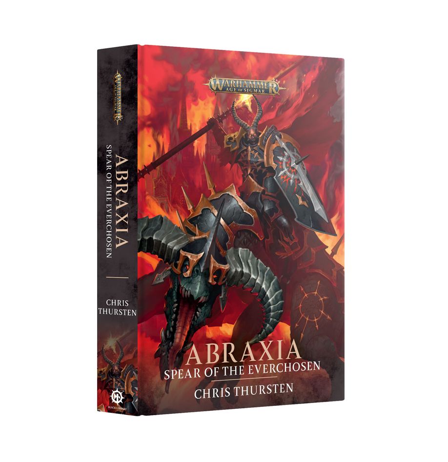 AGE OF SIGMAR: ABRAXIA SPEAR OF THE EVERCHOSEN (HARDBACK)