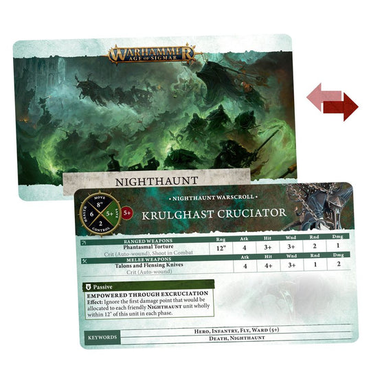 WARSCROLL CARDS: NIGHTHAUNT