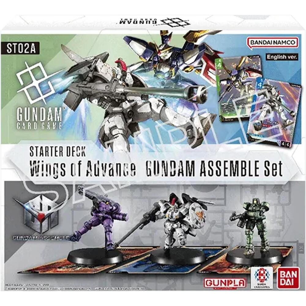 Gundam Card Game - Starter Deck 02: Wings of Advance - Gundam Assemble Starter Set