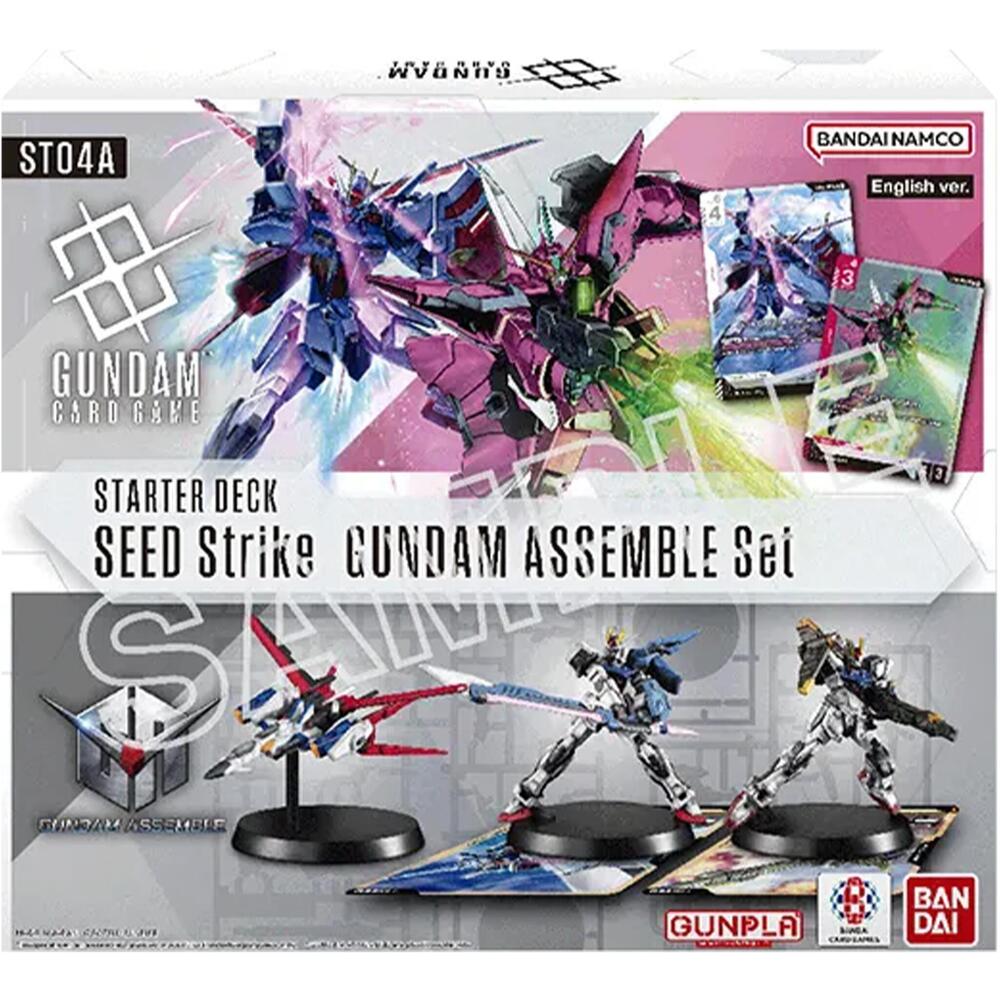 Gundam Card Game - Starter Deck 04: SEED Strike - Gundam Assemble Starter Set