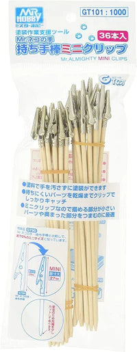 Mr. Hobby GT101 Mr. Almighty Clips Stick Mini (36pcs)