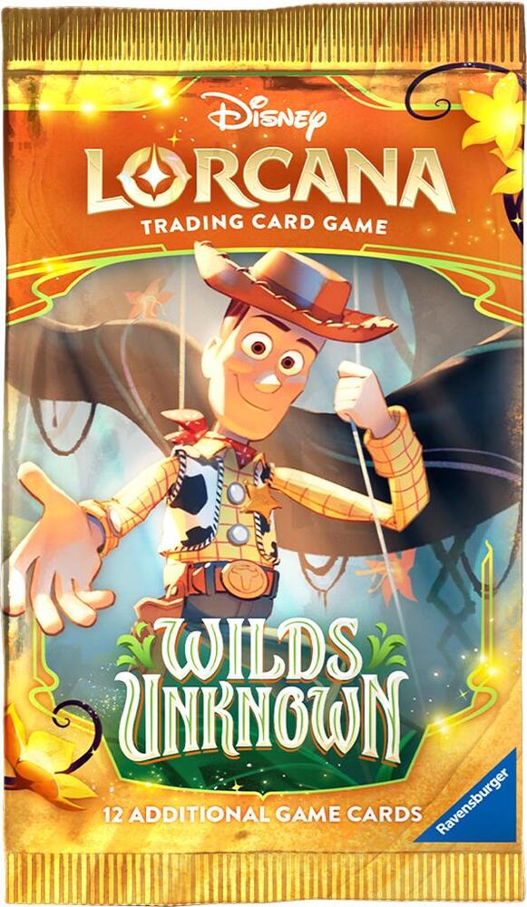 lorcana cards packs Lorcana: Wilds Unknown Booster Pack – GunplaBox