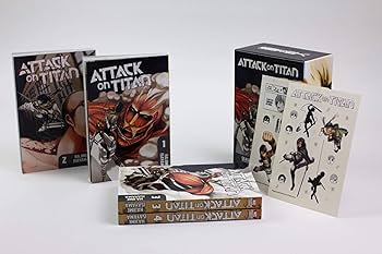 Attack on Titan Season 1 Part 1 Manga Box Set (Vol. 1-4)