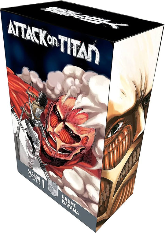Attack on Titan Season 1 Part 1 Manga Box Set (Vol. 1-4)