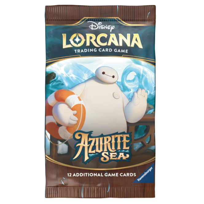 Lorcana: Azurite Sea Booster Pack – GunplaBox