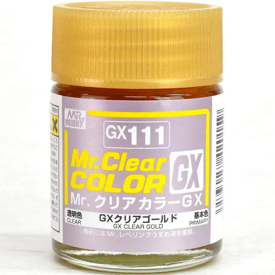 GX111 Mr. Clear Color GX Clear Gold (Clean/Primary)
