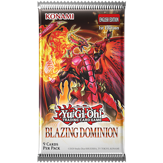 Blazing Dominion Booster Pack [1st Edition] – GunplaBox