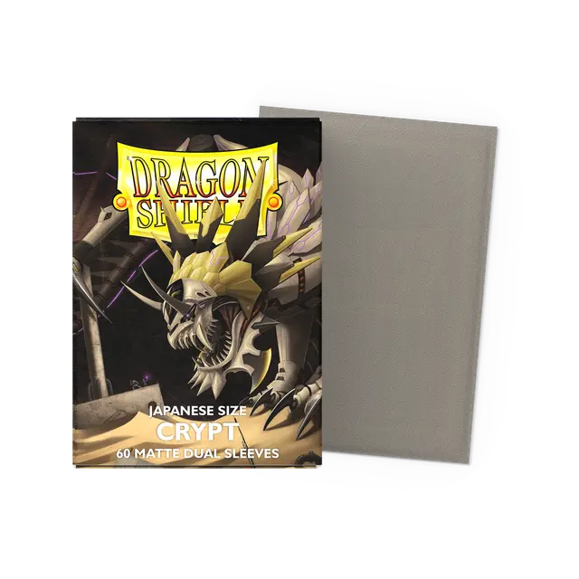 Dragon Shield Crypt - Dual Matte Sleeves - Japanese Size