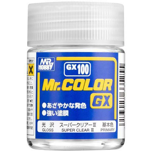 GX100 Mr. Color GX Super Clear III (Gloss/Primary)