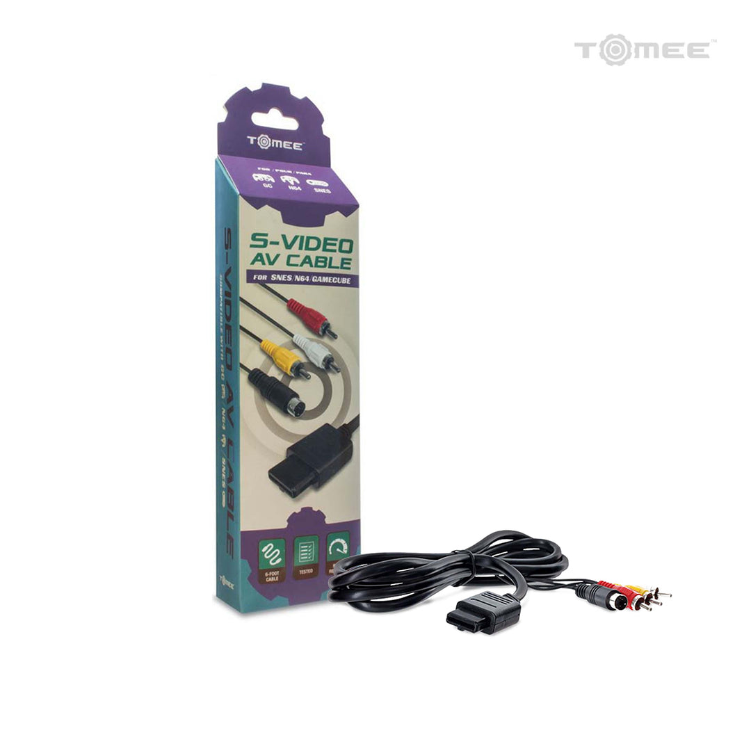 S-Video AV Cable For: Super NES/N64/Gamecube®