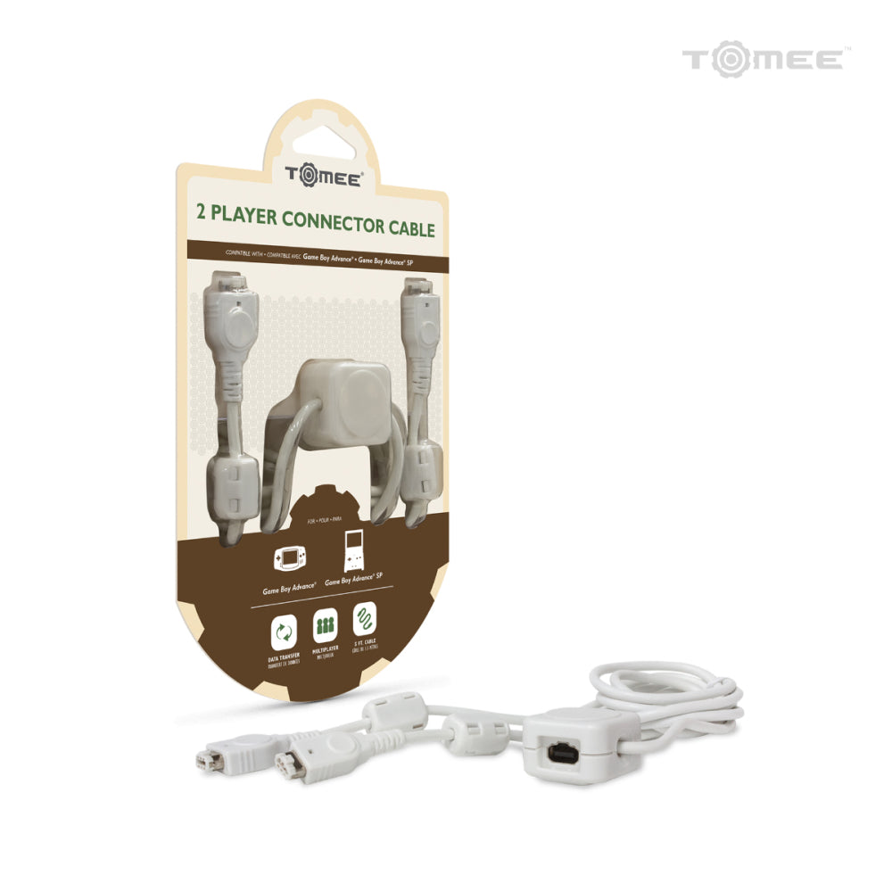 Tomee 2 Player Link Cable For: Game Boy Advance® SP / Game Boy Advance®