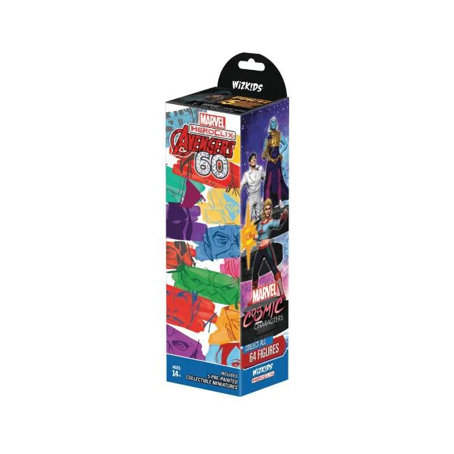 MARVEL HEROCLIX: AVENGERS 60TH ANNIVERSARY BOOSTER