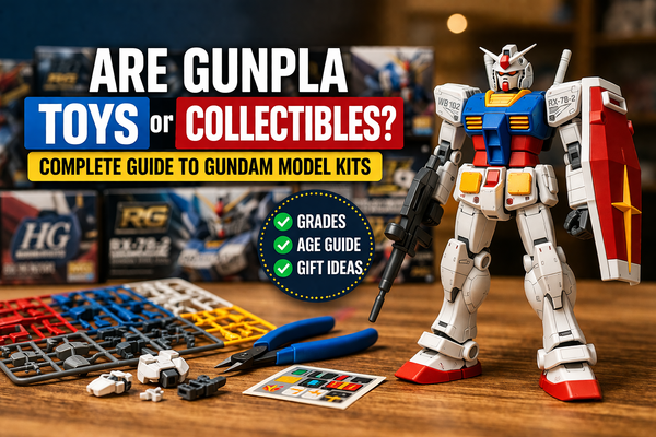 Gunpla Toys: Are Gundam Model Kits Toys or Collectibles?