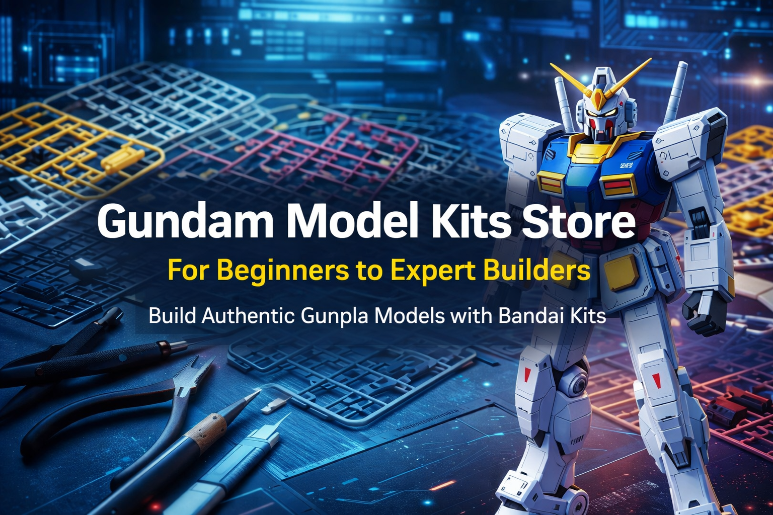 Gundam Model Kits Store for All Skill Levels