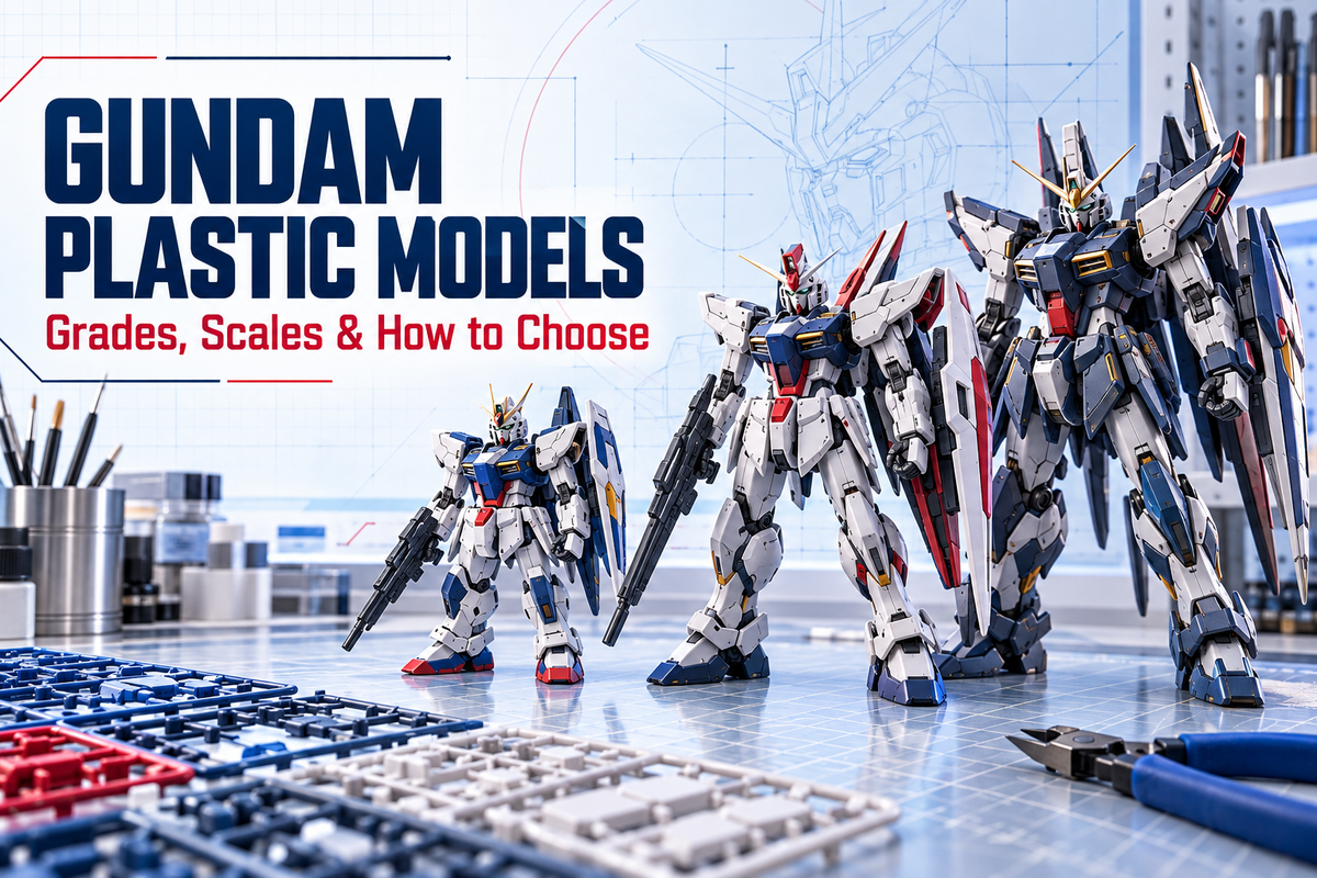 Gundam Plastic Models: Grades, Scales and How to Choose