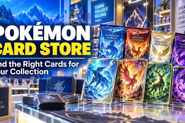 How to Choose a Pokémon Card Store for Singles and Collectibles