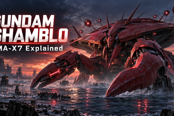 Gundam Shamblo Explained: AMA-X7 History, Weapons and Design