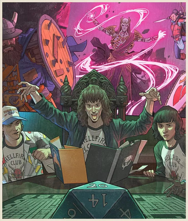 D&D: Stranger Things Welcome to the Hellfire Club