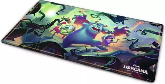Disney Lorcana TCG: Mike Wazowski, Sulley, and Boo in Attack of the Vine!- Playmat