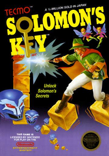 Gunpla-Box - Solomon's Key - Video Game - NES
