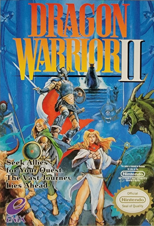 Gunpla-Box - Dragon Warrior II - Video Game - NES