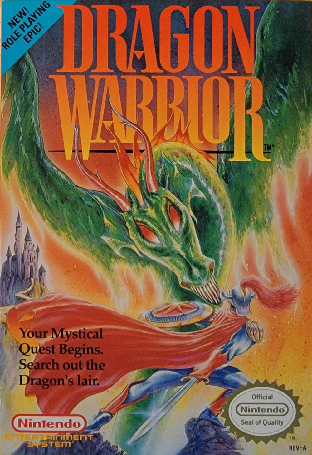 Gunpla-Box - Dragon Warrior - Video Game - NES