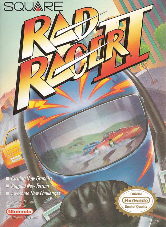 Gunpla-Box - Rad Racer II - Video Game - NES