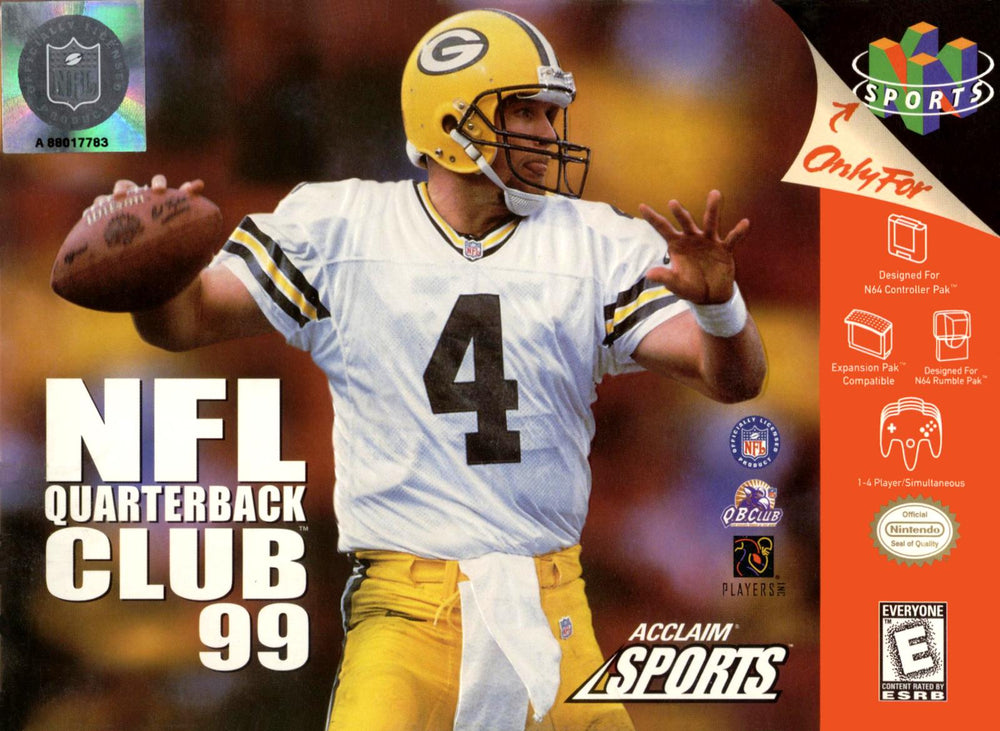 Gunpla-Box - NFL Quarterback Club 99 - Video Game - Nintendo 64