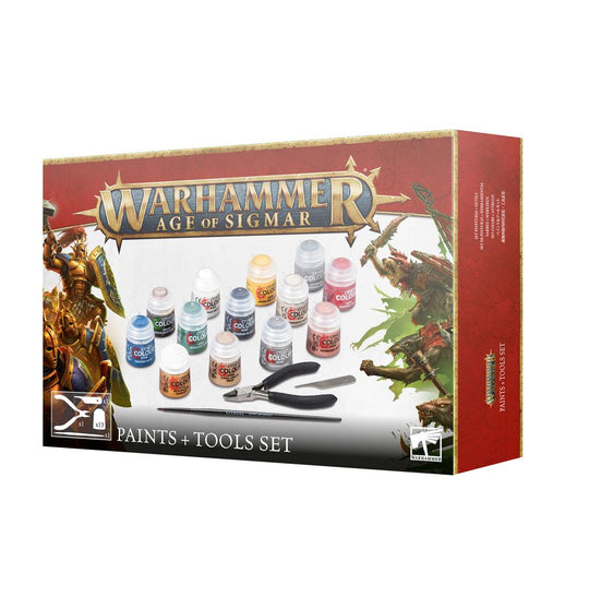 STORMCAST ETERNALS PAINTS + TOOLS SET