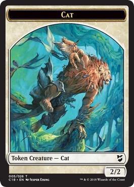 Angel // Cat Double-Sided Token (Back)
