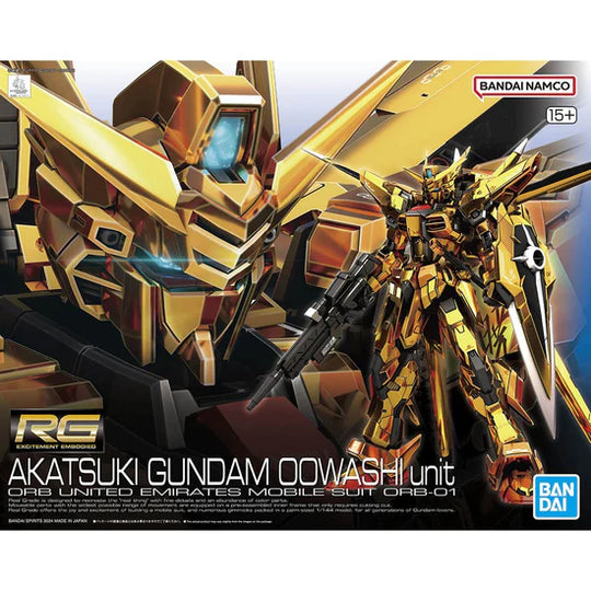 #41 RG 1/144 Akatsuki Gundam Oowashi Unit MK