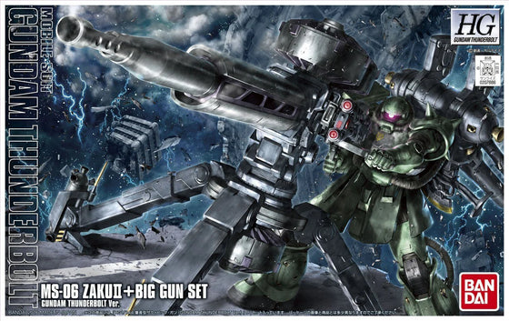 HGTB 1/144 MS-06 Zaku II + Big Gun Set (Gundam Thunderbolt Ver. - Anime Ver.)