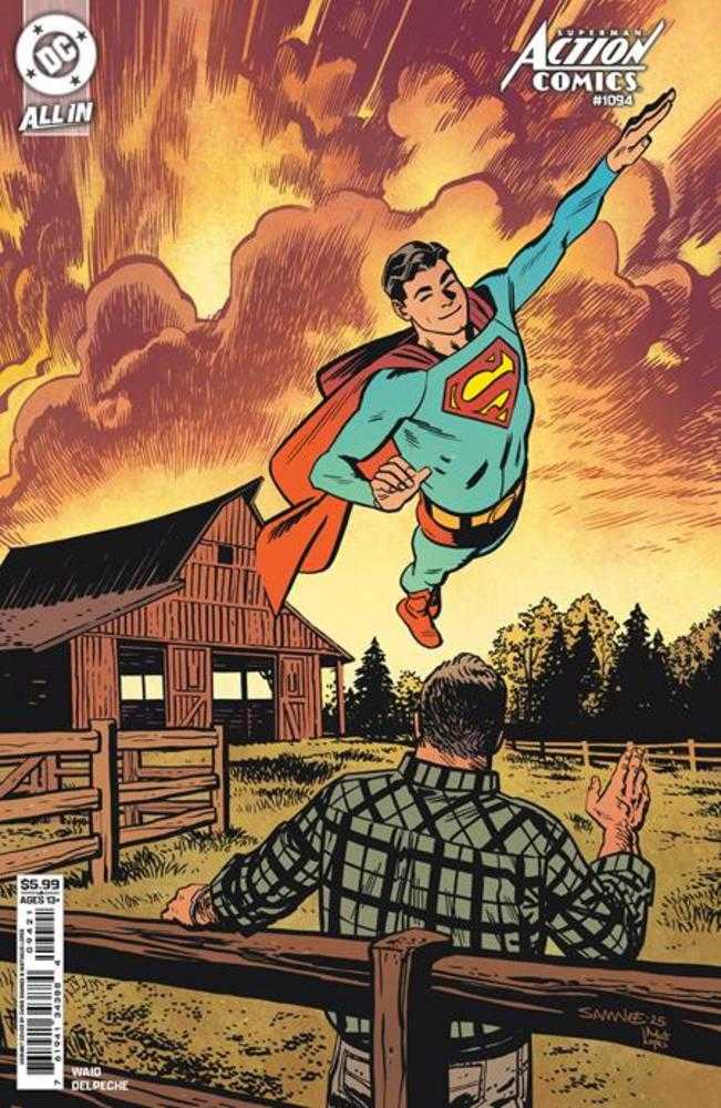 Action Comics #1094 Cover B Chris Samnee Card Stock Variant