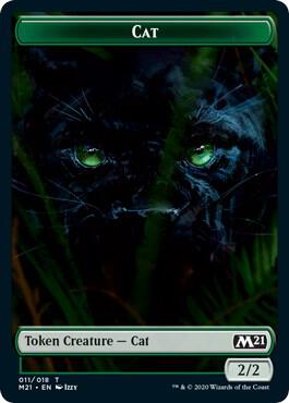Angel // Cat (011) Double-Sided Token (Back)