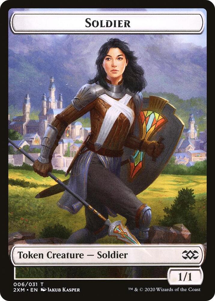 Beast // Soldier Double-Sided Token (Back)