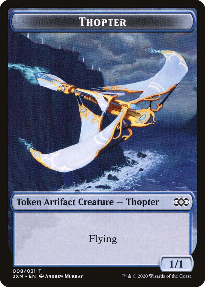 Myr (024) // Thopter (008) Double-Sided Token (Back)
