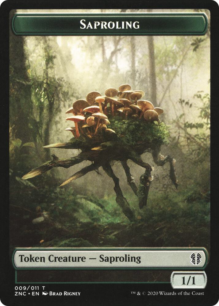 Beast // Saproling Double-Sided Token (Back)