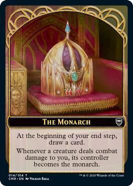 Golem // The Monarch Double-Sided Token (Back)