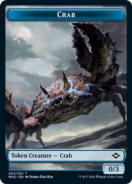 Squirrel // Crab Double-Sided Token (Back)