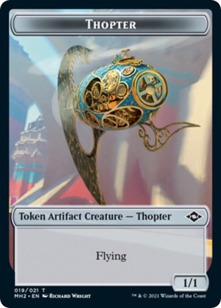 Squirrel // Thopter Double-Sided Token (Back)
