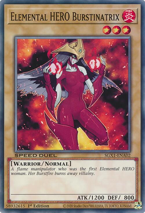 Elemental HERO Burstinatrix
