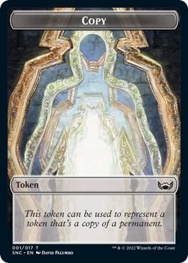Clue // Copy Double-Sided Token (Back)