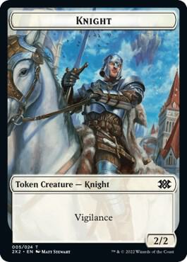 Bear // Knight Double-Sided Token (Back)