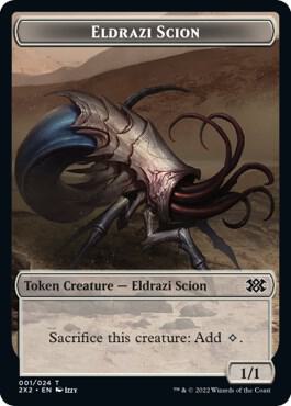 Spider // Eldrazi Scion Double-Sided Token (Back)